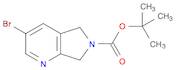 6H-Pyrrolo[3,4-b]pyridine-6-carboxylic acid, 3-bromo-5,7-dihydro-, 1,1-dimethylethyl ester