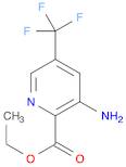 2-Pyridinecarboxylic acid, 3-amino-5-(trifluoromethyl)-, ethyl ester