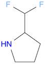 Pyrrolidine, 2-(difluoromethyl)-