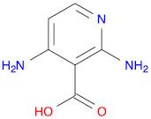 3-Pyridinecarboxylic acid, 2,4-diamino-