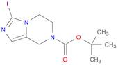 Imidazo[1,5-a]pyrazine-7(8H)-carboxylic acid, 5,6-dihydro-3-iodo-, 1,1-dimethylethyl ester