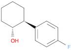 Cyclohexanol, 2-(4-fluorophenyl)-, (1R,2S)-rel-