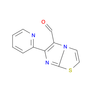 Imidazo[2,1-b]thiazole-5-carboxaldehyde, 6-(2-pyridinyl)-