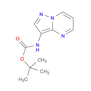 Carbamic acid, N-pyrazolo[1,5-a]pyrimidin-3-yl-, 1,1-dimethylethyl ester