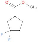 Cyclopentanecarboxylic acid, 3,3-difluoro-, methyl ester