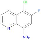 8-Quinolinamine, 5-chloro-6-fluoro-