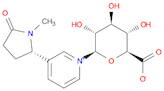 Pyridinium, 1-β-D-glucopyranuronosyl-3-[(2S)-1-methyl-5-oxo-2-pyrrolidinyl]-, inner salt