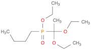 Phosphinic acid, butyl(1,1-diethoxyethyl)-, ethyl ester (9CI)