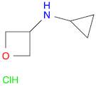 3-Oxetanamine, N-cyclopropyl-, hydrochloride (1:1)