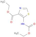 4-Thiazolecarboxylic acid, 5-[(ethoxycarbonyl)amino]-, ethyl ester