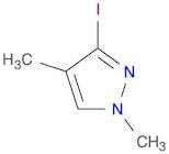 1H-Pyrazole, 3-iodo-1,4-dimethyl-