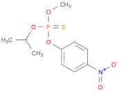 Phosphorothioic acid, O-methyl O-(1-methylethyl) O-(4-nitrophenyl) ester