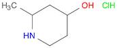 4-Piperidinol, 2-methyl-, hydrochloride (1:1)