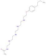 Acetamide, N-[14-(4-butylphenoxy)-3,6,9,12-tetraazatetradec-1-yl]-