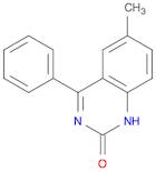 2(1H)-Quinazolinone, 6-methyl-4-phenyl-