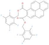 1,2-Pyrenedicarboxylic acid, 1,2-bis[(2,3,5,6-tetrafluorophenyl)methyl] ester