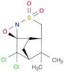 4H-4a,7-Methanooxazirino[3,2-i][2,1]benzisothiazole, 8,8-dichlorotetrahydro-9,9-dimethyl-, 3,3-dio…