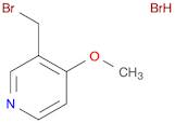 Pyridine, 3-(bromomethyl)-4-methoxy-, hydrobromide (1:1)