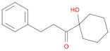 1-Propanone, 1-(1-hydroxycyclohexyl)-3-phenyl-