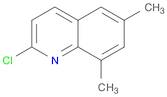 Quinoline, 2-chloro-6,8-dimethyl-