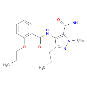 1H-Pyrazole-5-carboxamide, 1-methyl-4-[(2-propoxybenzoyl)amino]-3-propyl-