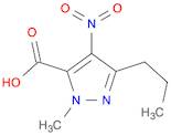 1H-Pyrazole-5-carboxylic acid, 1-methyl-4-nitro-3-propyl-