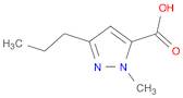 1H-Pyrazole-5-carboxylic acid, 1-methyl-3-propyl-