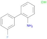 [1,1'-Biphenyl]-2-amine, 3'-fluoro-, hydrochloride (1:1)