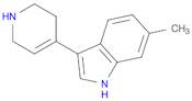 1H-Indole, 6-methyl-3-(1,2,3,6-tetrahydro-4-pyridinyl)-