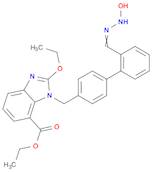 1H-Benzimidazole-7-carboxylic acid, 2-ethoxy-1-[[2'-[(hydroxyamino)iminomethyl][1,1'-biphenyl]-4-y…