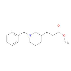 3-Pyridinepropanoic acid, 1,2,5,6-tetrahydro-1-(phenylmethyl)-, methyl ester