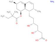 1-Naphthaleneheptanoic acid, 8-(2,2-dimethyl-1-oxobutoxy)-1,2,6,7,8,8a-hexahydro-β,δ-dihydroxy-2,6…