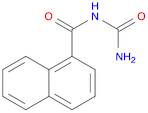 1-Naphthalenecarboxamide, N-(aminocarbonyl)-