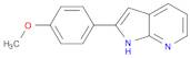 1H-Pyrrolo[2,3-b]pyridine, 2-(4-methoxyphenyl)-