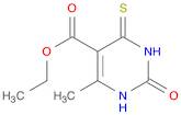 5-Pyrimidinecarboxylic acid, 1,2,3,4-tetrahydro-6-methyl-2-oxo-4-thioxo-, ethyl ester