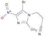 1H-Imidazole-1-propanenitrile, 5-bromo-2-methyl-4-nitro-