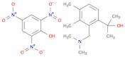 Benzenemethanol, 2-[(dimethylamino)methyl]-α,α,3,4-tetramethyl-, compd. with 2,4,6-trinitrophenol …