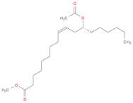 9-Octadecenoic acid, 12-(acetyloxy)-, methyl ester, (9Z,12R)-