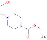 1-Piperazinecarboxylic acid, 4-(2-hydroxyethyl)-, ethyl ester