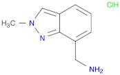 2H-Indazole-7-methanamine, 2-methyl-, hydrochloride (1:1)