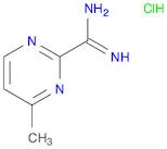 2-Pyrimidinecarboximidamide, 4-methyl-, hydrochloride (1:1)