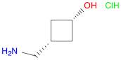 Cyclobutanol, 3-(aminomethyl)-, hydrochloride (1:1), cis-