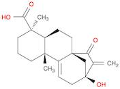 Kaura-9(11),16-dien-18-oic acid, 13-hydroxy-15-oxo-, (4α)-