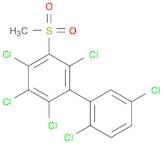 1,1'-Biphenyl, 2,2',3,4,5',6-hexachloro-5-(methylsulfonyl)-