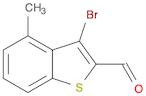 Benzo[b]thiophene-2-carboxaldehyde, 3-bromo-4-methyl-