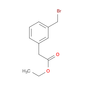 Benzeneacetic acid, 3-(bromomethyl)-, ethyl ester