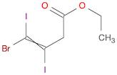 3-Butenoic acid, 4-bromo-3,4-diiodo-, ethyl ester