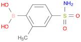 Boronic acid, B-[4-(aminosulfonyl)-2-methylphenyl]-