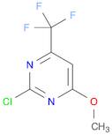 Pyrimidine, 2-chloro-4-methoxy-6-(trifluoromethyl)-