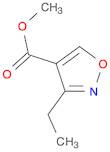 4-Isoxazolecarboxylic acid, 3-ethyl-, methyl ester